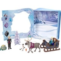 0194735121267 - Disney Die Eiskönigin Geschichten Set 6 Figuren Anna Elsa Frozen Puppe Box Buch