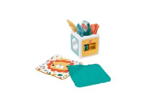 0194735130795 - HML64 - Fisher-Price - 2-in-1 Babys Tücherbox - Sensorisches Spielzeug