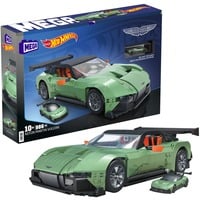 0194735135912 - MEGA Hot Wheels Aston Martin Vulcan - Großes Bauspielzeug im Maßstab 118 mit 986 Teilen