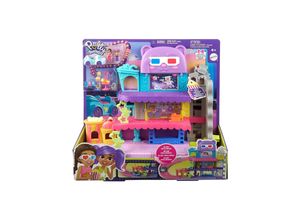 0194735149575 - HNT86 - Polly Pocket - Drive-In Autokino auf zwei Ebenen mit Spielfiguren & weitere tolle Accessoires