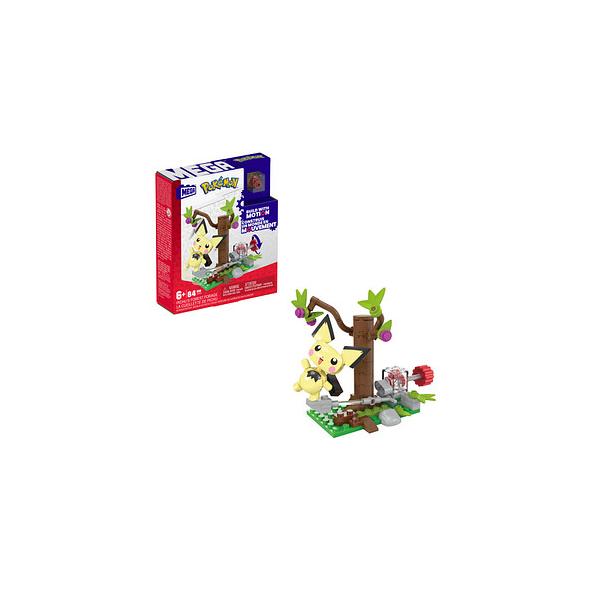 0194735154678 - Mega HPB59 Pokémon Pichus Wald-Futtersuche Bausatz 0194735154678 Mattel GAMES