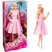 0194735160709 - Barbie Signature The Movie - Margot Robbie als Barbie Puppe zum Film im rosa-weißen Karo-Kleid Spielfigur