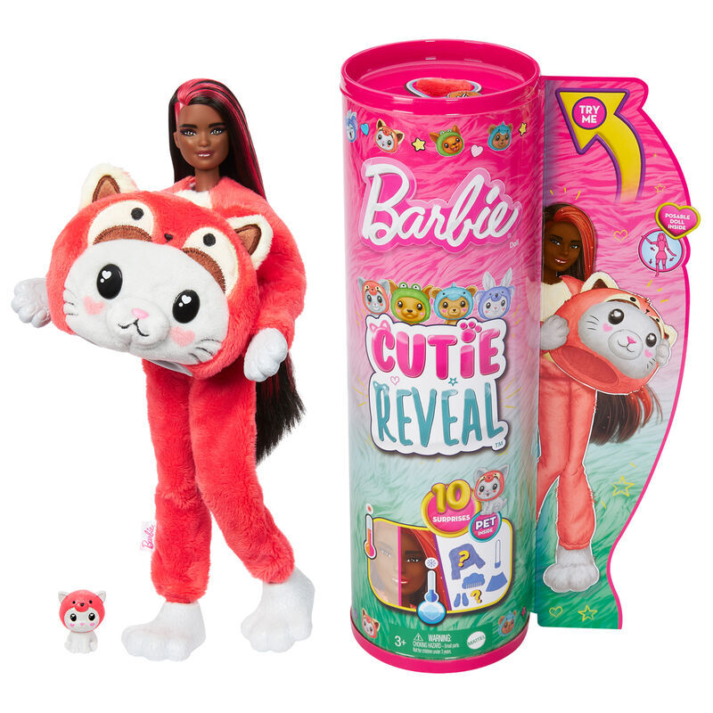 0194735178711 - Chelsea Cutie Reveal Puppe Kostüme Rot Panda Kätzchen Puppe Mattel 0194735178711 - Chelsea Cutie Reveal Puppe Kostüme Rot Panda Kätzchen Puppe Mattel