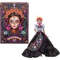 0194735180905 - Barbie Signature Día de Muertos 2024 - Sammlerpuppe im gerüschten schwarzen Kleid