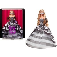 0194735181032 - Puppe Barbie Signature Sammelpuppe zum 65 Jubiläum mit blonden Haaren und schwarz-weißer Robe