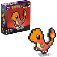 0194735190799 - Pokémon Glumanda Pixel Art Konstruktionsspielzeug