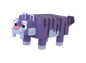 0194735193806 - Minecraft Legends Actionfigur - Tiger Spielfigur