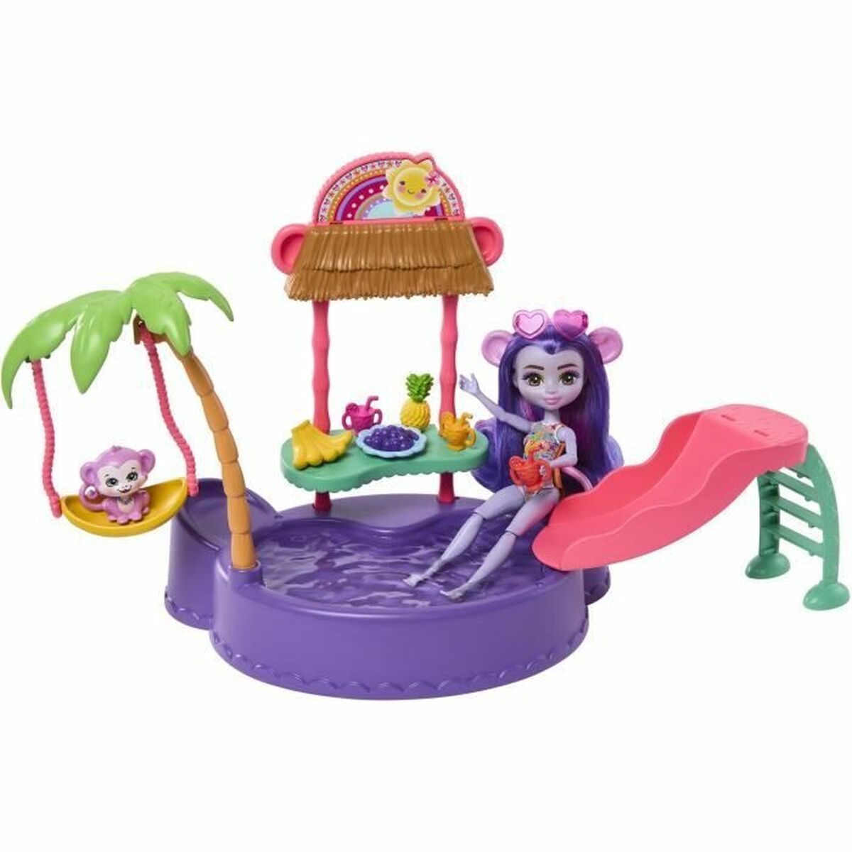 0194735198900 - Sunshine Beach Monkey Splash Pool Playset 0194735198900 - Sunshine Beach Monkey Splash Pool Playset