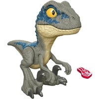 0194735201532 - Jurassic World Mega Roar Velociraptor Blue Spielfigur