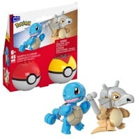 0194735235728 - MEGA Pokémon 2er Pokéball Set - Schiggy und Tragosso Konstruktionsspielzeug