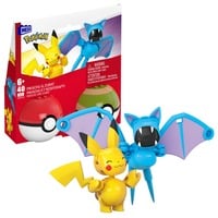 0194735235735 - MEGA Pokémon Poké Ball - Pikachu und Zubat Konstruktionsspielzeug