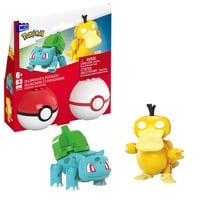 0194735235742 - MEGA Pokémon Poké Ball - Bulbasaur und Psyduck Konstruktionsspielzeug