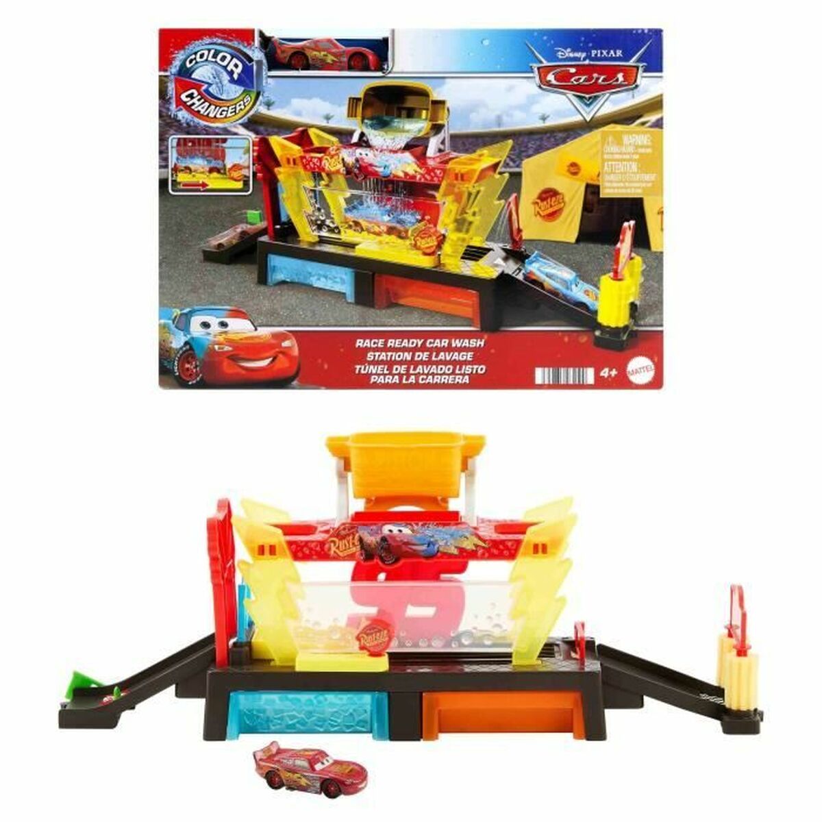 0194735264100 - Autowaschstation Spielzeug Disney Cars Race Ready