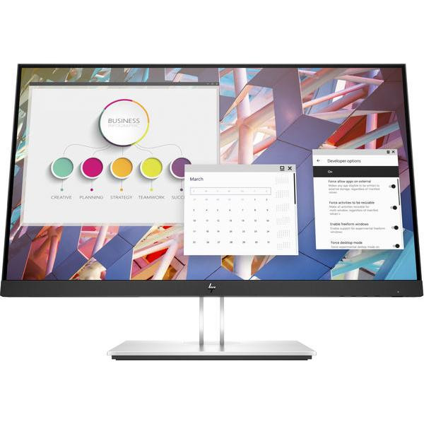 0194850079801 - E24 G4 - E-Series - LED-Monitor - 605 cm (238) (238 sichtbar) - 1920 x 1080 Full HD (1080p) @ 60 Hz - IPS - 250 cd m² - 10001 - 5 ms - HDMI VGA DisplayPort - Schwarz [Energieklasse D]