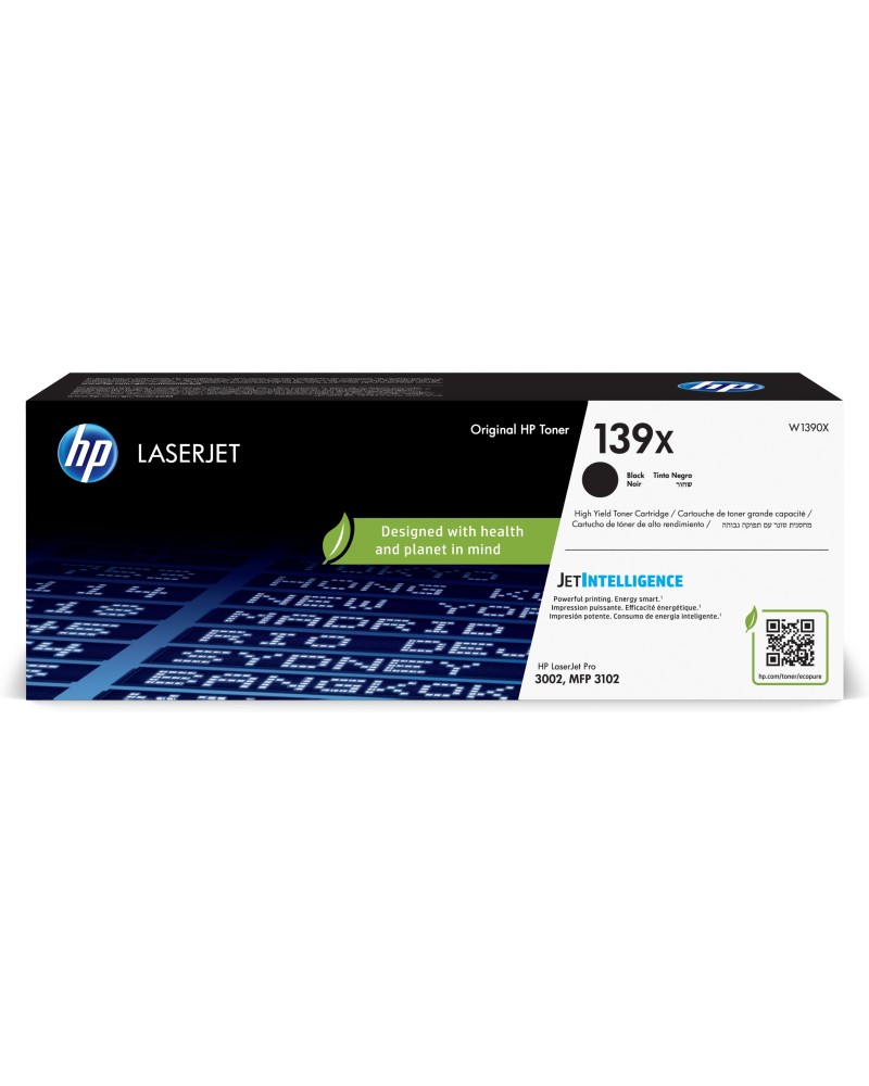 0194850740954 - Hp W1390X   139X Original LaserJet Toner Schwarz für ca 4000 Seiten (W1390X) - Hewlett Packard