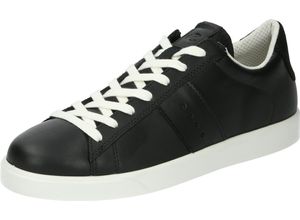 0194890632080 - ecco® Sneaker Leder für Damen schwarz 38