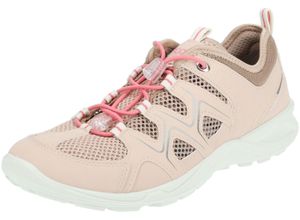 0194891408127 - ecco® Sneaker Schnellschürsystem atmungsaktiv für Damen beige 40