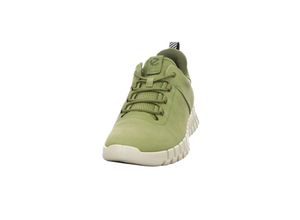 0194891484954 - ecco® Sneaker Leder für Herren grün 42