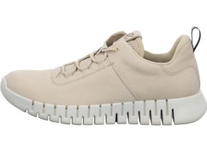 0194891485562 - ecco® Sneaker Gruuv beige 43