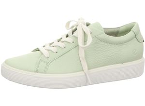 0194891540292 - ecco® Sneaker Leder für Damen grün 39