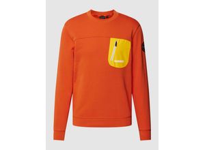 0194905905116 - Sweatshirt mit Label-Print Modell HURON