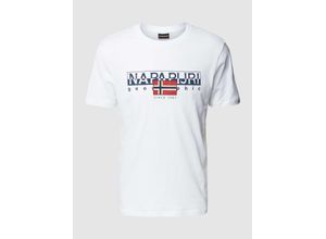 0194905932150 - T-Shirt mit Label-Print Modell AYLMER