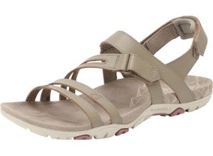 0194917003404 - MERRELL® Sandalen Leder Klettverschluss für Damen braun 37
