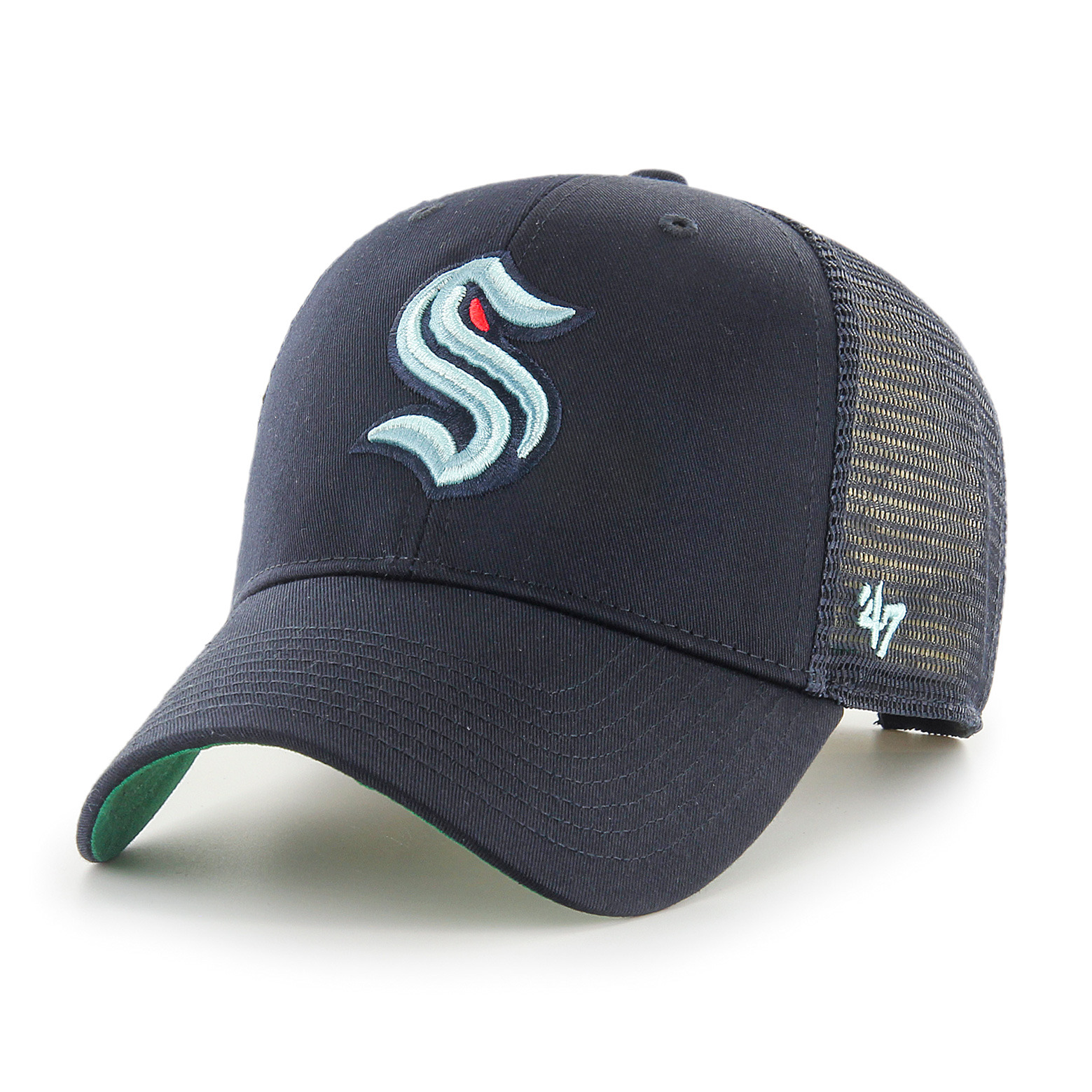 0195000562358 - Trucker Cap Seattle Kraken NHL Branson MVP
