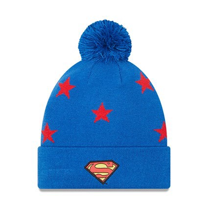 0195055913679 - Kindermütze New Era Star Bobble Supman