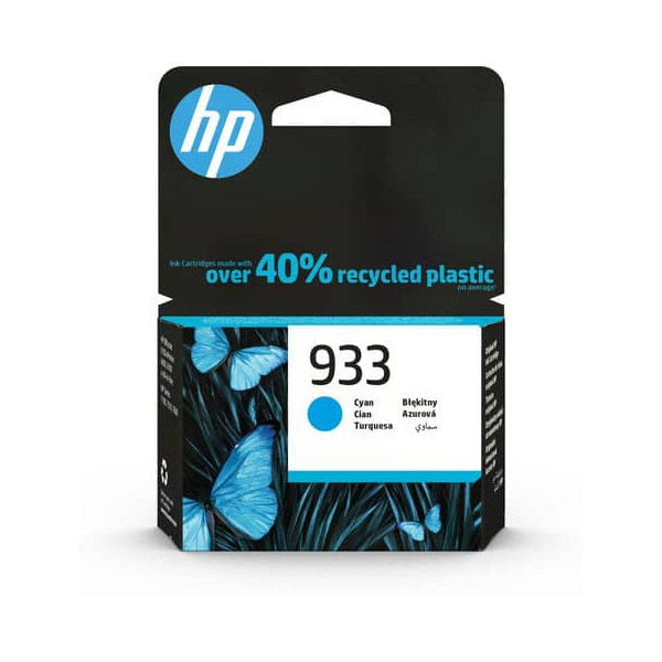 0195122139933 - HP 933 Cyan Original Ink Cartridge Druckerpatrone 1 Stück(e) Standardertrag