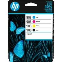 0195122352271 - ORIGINAL Multipack Schwarz   Cyan   Magenta   Gelb 6ZC73AE 903 4 Tintenpatronen 903 T6L99AE + T6L87AE + T6L91AE + T6L95AE