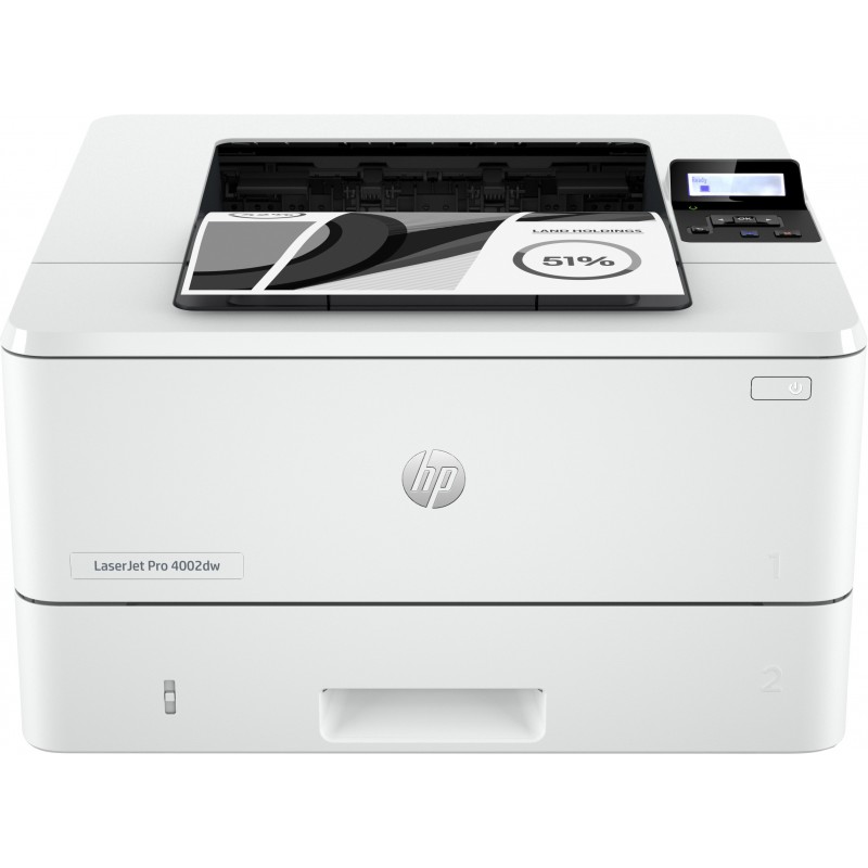 0195161269653 - Inc LaserJet Pro 4002dw - Drucker - s w - Duplex - Laser - A4 Legal - 4800 x 600 dpi - bis zu 40 Seiten Min - Kapazität 350 Blätter - USB 20 Gigabit LAN Bluetooth Wi-Fi(n) (2Z606F#B19)