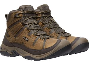 0195208060595 - KEEN Trekkingschuhe Circadia Mid WP Leder profiliert für Herren braun 445