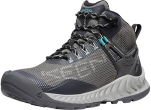 0195208141126 - KEEN Wanderschuhe NXIS EVO Waterproof Mid wasserdicht atmungsaktiv für Damen grau 38