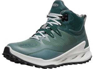 0195208256776 - KEEN Wanderschuhe Zionic Mid WP wasserdicht für Damen grün 38