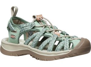 0195208423109 - KEEN Trekkingsandalen Whisper Schnellschnürsystem wasserfest für Damen grün 405