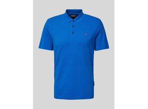 0195436907532 - Slim Fit Poloshirt mit Logo-Stitching Modell EALIS