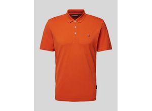 0195436908126 - Slim Fit Poloshirt mit Logo-Stitching Modell EALIS