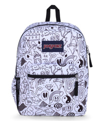 0195438968401 - Jansport  Cross Town Backpack - Broken Broadcast