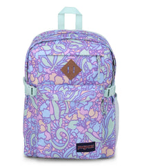 0195438969026 - Jansport  Main Campus Backpack - Fluid Floral Pastel Lilac