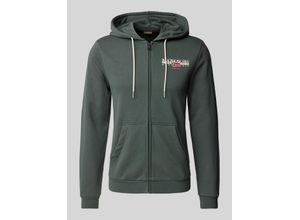 0195440932919 - Sweatjacke mit Label-Stitching Modell AYLMER 0195440932919 - Sweatjacke mit Label-Stitching Modell AYLMER