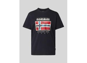 0195440953006 - T-Shirt mit Rundhalsausschnitt Modell BIG FLAG