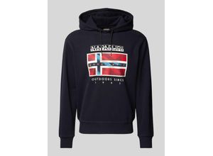 0195440960868 - Hoodie mit Label-Print Modell BIG FLAG