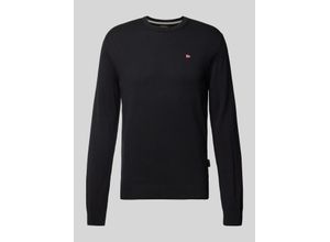 0195440964163 - Regular Fit Longsleeve mit Logo-Stitching Modell Droz 0195440964163 - Regular Fit Longsleeve mit Logo-Stitching Modell Droz