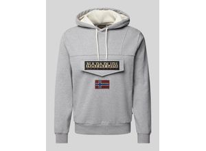 0195440965238 - Hoodie mit Label-Patch Modell BURGEE