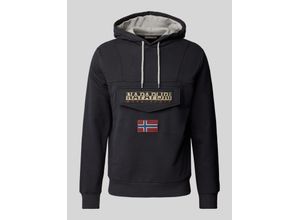 0195440965382 - Hoodie mit Label-Patch Modell BURGEE