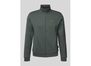 0195441902430 - Sweatjacke mit Label-Stitching Modell BALIS