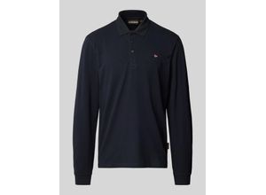 0195441903000 - Regular Fit Poloshirt mit Label-Stitching Modell EALIS 0195441903000 - Regular Fit Poloshirt mit Label-Stitching Modell EALIS