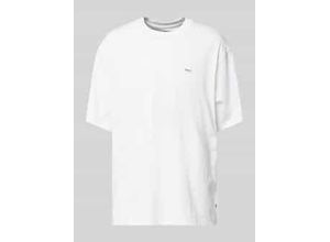 0195441955863 - T-Shirt mit Label-Print Modell CLANCY