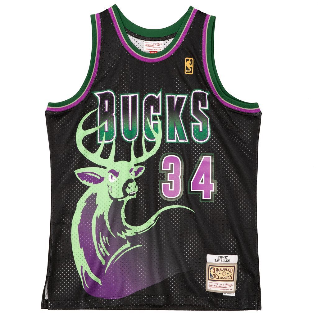 0195563018910 - NBA-Trikot Milwaukee Bucks Ray Allen